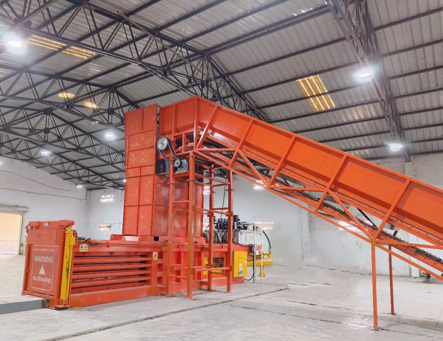 Semi-Automatic Horizontal Baler